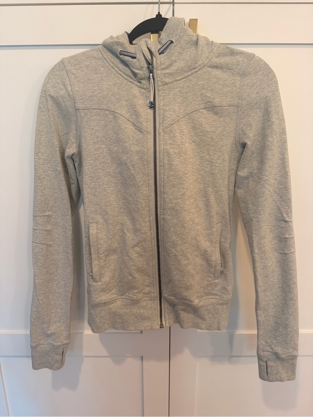 Lululemon Bliss BreakGray Zip-Up Hoodie Jacket